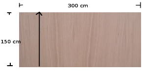 18mm Multiplex Zuschnitt Länge bis 200cm Multiplexplatten Zuschnitte Auswahl 100x20 cm