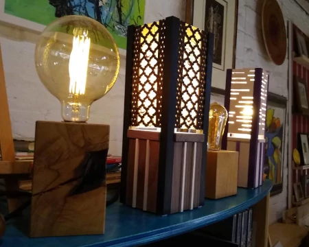 Lampen aus Holz