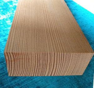 Unverleimtes gehobeltes Lärche-Brett, aus einem Stück, Lärcheholz