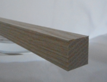 Esche-Quadratstab, 15x15mm